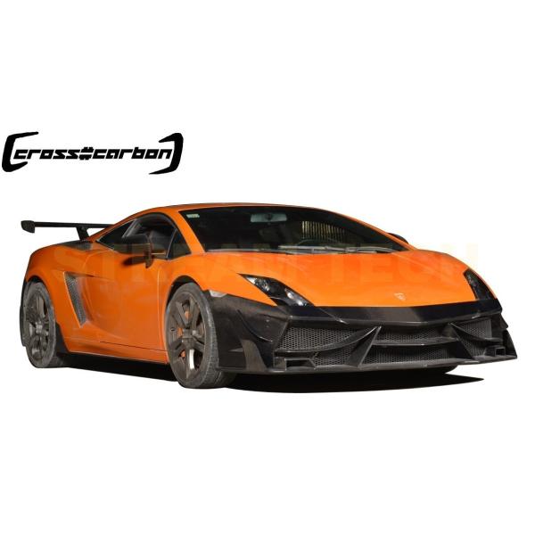 Lamborghini ランボルギーニ ガヤルド用 DMcスタイル カーボン サイドスカート サイド...