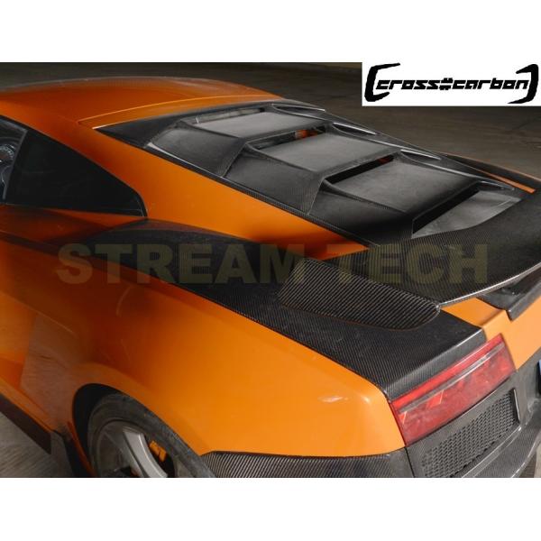 Lamborghini ランボルギーニ ガヤルド用 DMcスタイル カーボン リアフェンダーパネル ...