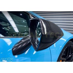 Lamborghini ランボルギーニ ウラカン LP610 LP580用 ドライカーボン ミラーカ...