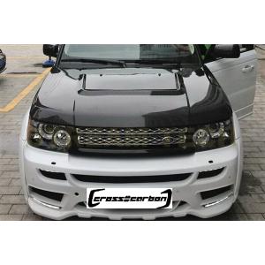 LAND ROVER ランドローバー レンジローバー スポーツ 後期用 後期タイプ カーボン ボンネ...