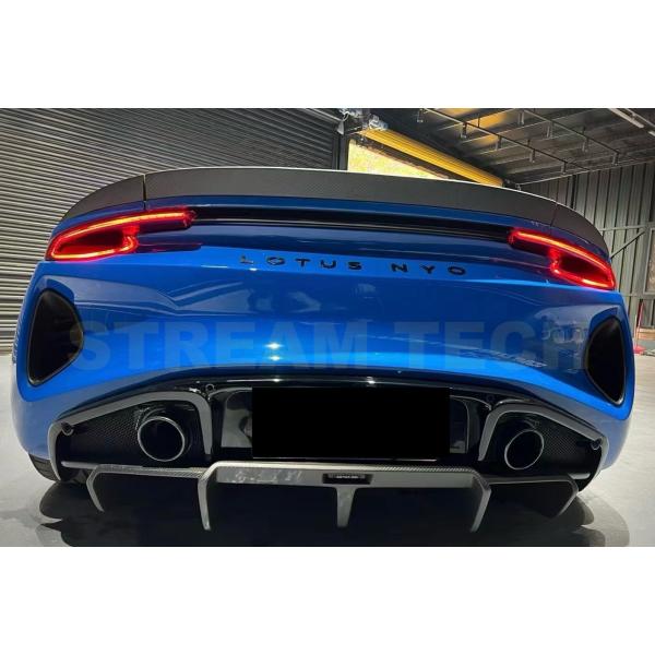 LOTUS ロータス エミーラ用 オーシャンデザイン ドライカーボン リアディフューザー リアアンダ...