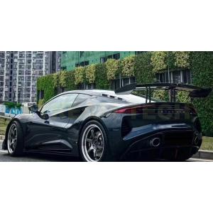 LOTUS ロータス エミーラ用 レーシングタイプ ドライカーボン リアディフューザー リアアンダー...