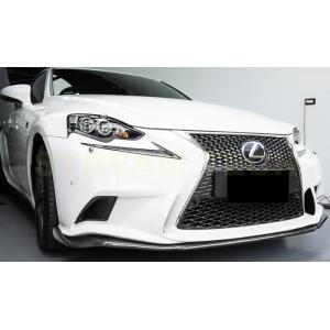 LEXUS レクサス IS Fスポーツ セダン用 AIMGAINタイプ カーボン フロントスポイラー...