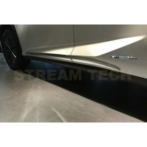 LEXUS レクサス NX用 ABS製 サイドドアトリム クローム調 サイドスポイラー ドアシル 塗...