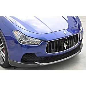 MASERATI マセラティ ギブリ 前期用 NOVIタイプ カーボン フロントスポイラー フロント...