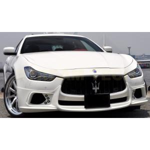 MASERATI マセラティ ギブリ 前期用 WAタイプ エアロセット バンパー フロントリップ サ...