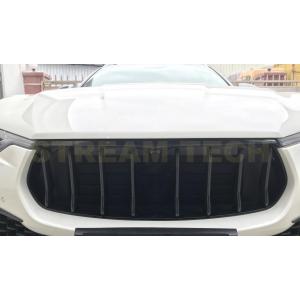 MASERATI マセラティ レヴァンテ用 カーボン フロントグリルモール グリルトリム グリルフレ...