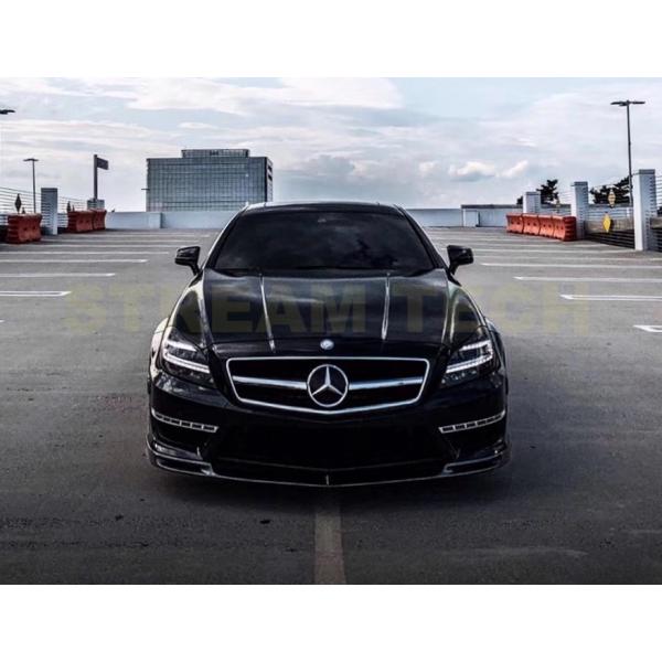 BENZ メルセデス ベンツ W218 CLS63 AMG 前期用 フロントスポイラー リップスポイ...