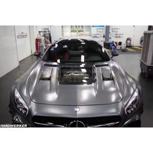 BENZ メルセデス ベンツ C190 AMG GT用 天窓 ダクト付き カーボン ボンネット 3種...