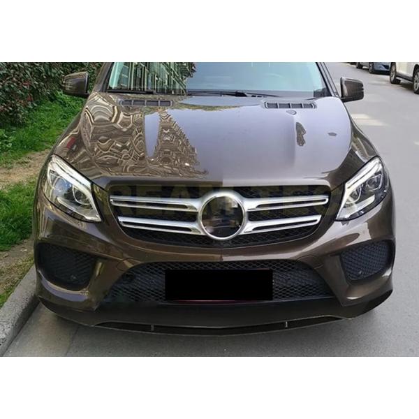 BENZ メルセデス ベンツ W166 C292 GLE スポーツ用 カーボン フロントスポイラー ...