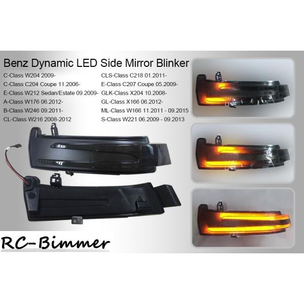 BENZ メルセデス ベンツ 汎用 シーケンシャルウインカー 流れるウインカー 流れ星 W204 C...