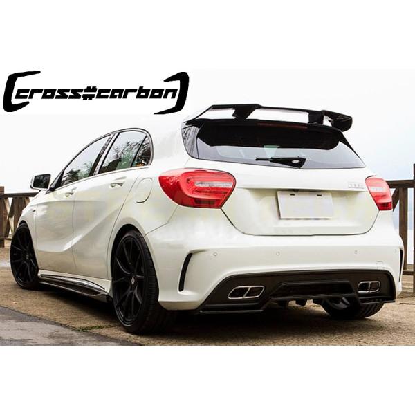 BENZ メルセデス ベンツ W176 Aクラス用 REVOスタイル カーボン ルーフスポイラー ル...