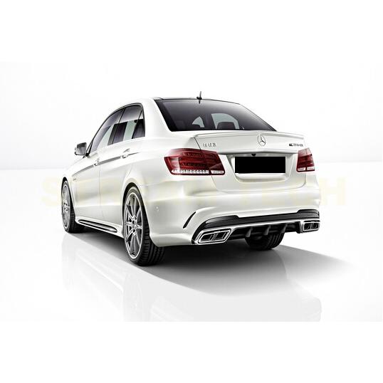 BENZ メルセデス ベンツ W212 Eクラス 後期用 E63 AMGルック リアディフューザー ...