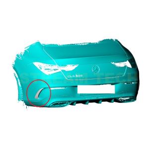 BENZ メルセデス ベンツ W118 C118 CLA クーペ用 ドライカーボン リアバンパーカナ...