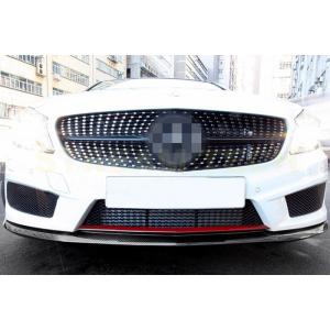 BENZ メルセデス ベンツ W176 Aクラス スポーツ 前期用 カーボン フロントスポイラー リ...