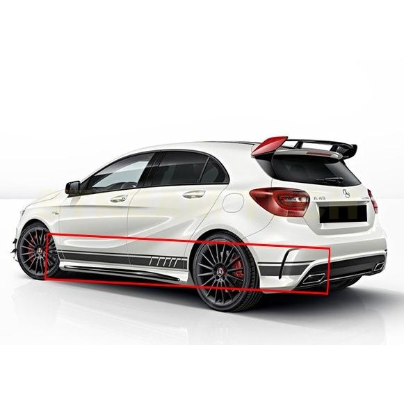 BENZ メルセデス ベンツ W176 Aクラス用 A45 AMGタイプ サイドスカート サイドステ...