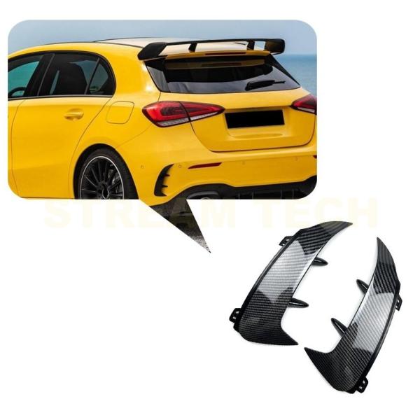 BENZ メルセデス ベンツ W177 Aクラス ハッチバック用 AMGタイプ カーボンルック リア...