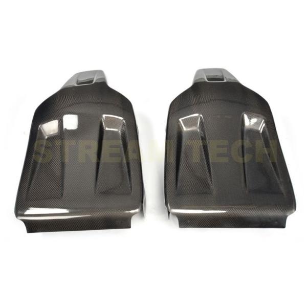 BENZ メルセデス ベンツ W204 S204 C63 AMG 前期用 カーボン シートバック シ...