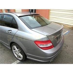 BENZ メルセデス ベンツ W204 Cクラス セダン用 リアルカーボン ピラー