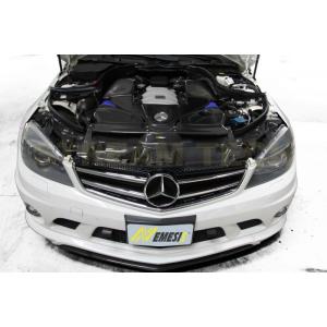 BENZ メルセデス ベンツ W204 C63 AMG用 カーボン ラムエアシステム 10ピース ク...