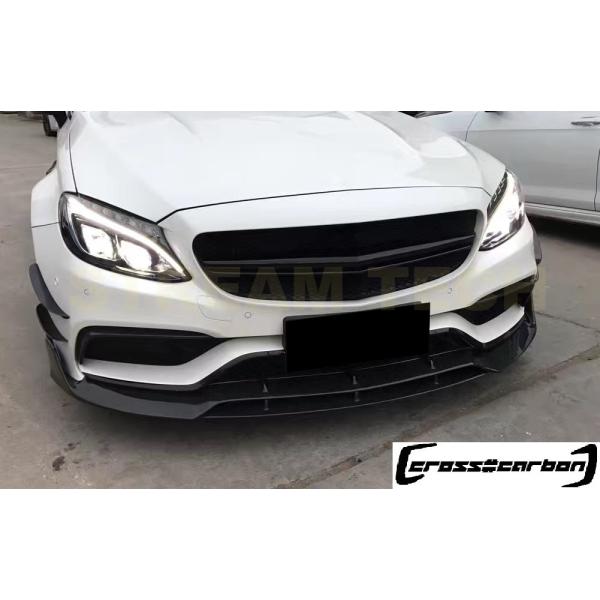 BENZ メルセデス ベンツ C205 A205 C63 AMG用 BRABデザイン カーボン フロ...