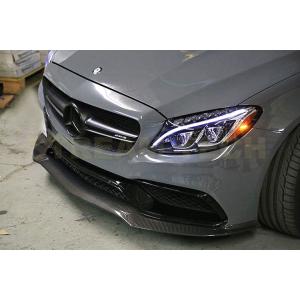 BENZ メルセデス ベンツ C205 A205 C63 AMG用 PSMスタイル カーボン フロン...