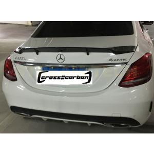 BENZ メルセデス ベンツ W205 Cクラス セダン用 MLタイプ カーボン トランクスポイラー...