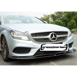 BENZ メルセデス ベンツ W218 CLS AMGスポーツ 後期用 MLデザイン カーボン フロ...