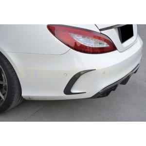 BENZ メルセデス ベンツ W218 C218 X218 CLS 後期用 カーボン リアバンパーカ...