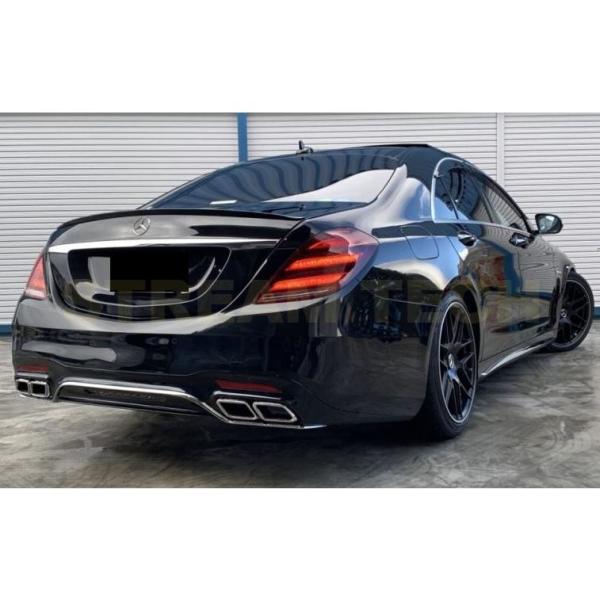 BENZ メルセデス ベンツ W222 Sクラス セダン 後期用 S63 AMGタイプ リアディフュ...