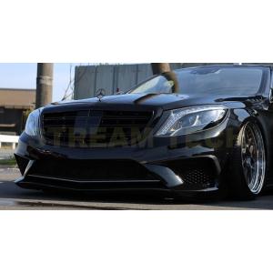 BENZ メルセデス ベンツ W222.1 Sクラス 前期用 マイバッハタイプ 艶有オールブラック ...