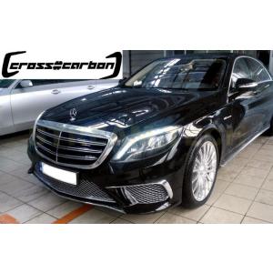BENZ メルセデス ベンツ W222 Sクラス用 S65 AMGタイプ フロントグリル クロームメ...