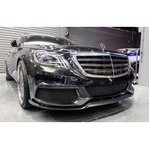 BENZ メルセデス ベンツ W222 Sクラス セダン 後期用 ブラバスタイプ ハーフカーボン フ...