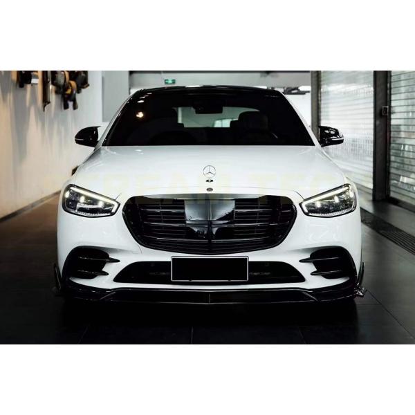 BENZ メルセデス ベンツ W223 Sクラス用 MANSOスタイル ドライカーボン エアロセット...