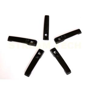 BENZ メルセデス ベンツ W463 Gクラス ゲレンデ用 ドライカーボン ドアハンドルカバー 5点セット ドアノブカバー カーボントリム カーボンカバー 綾織 AMG 人気