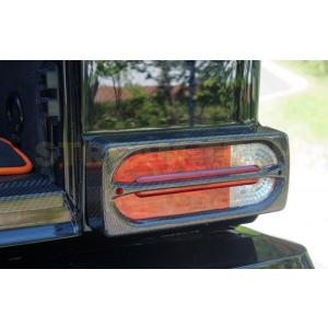 BENZ メルセデス ベンツ W463 Gクラス ゲレンデ用 MANタイプ ドライカーボン テールラ...