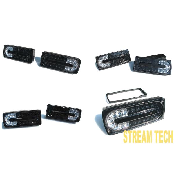 BENZ メルセデス ベンツ W463 Gクラス ゲレンデ用 07〜後期仕様 LED テールランプ ...