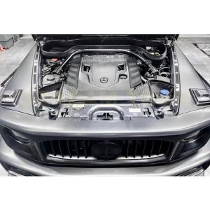 BENZ メルセデス ベンツ W464 Gクラス ゲレンデ 4Lエンジン用 カーボン エンジンカバー...