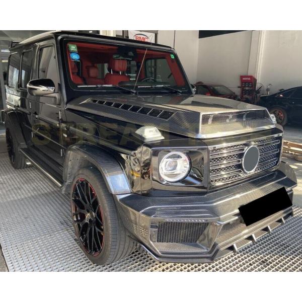 BENZ メルセデス ベンツ W464 Gクラス ゲレンデ用 BRABUタイプ ドライカーボン ボン...