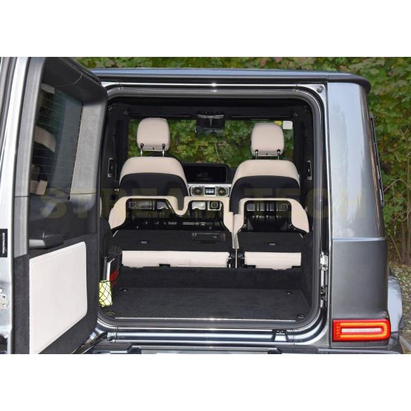 BENZ メルセデス ベンツ W464 Gクラス ゲレンデ用 ドライカーボン シートバックカバー シ...