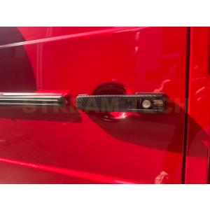 BENZ メルセデス ベンツ W464 Gクラス ゲレンデ用 ドライカーボン ドアハンドルカバー 5...