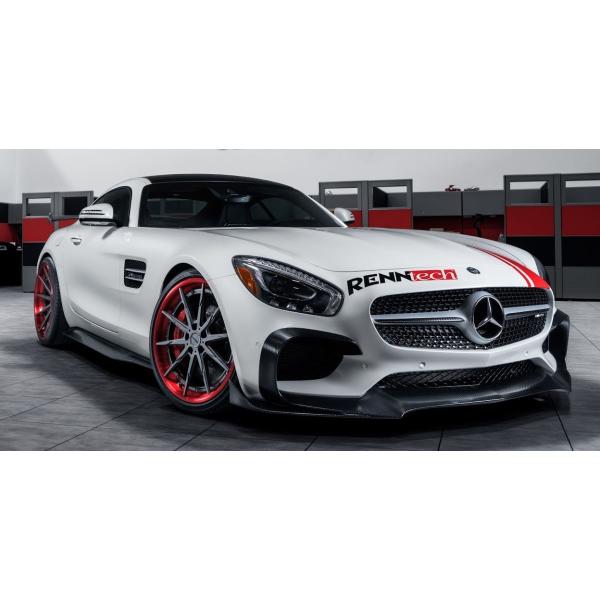 ベンツ C190 GT/GTS 2015y-17y用 RENNTECH仕様 カーボンサイドステップ/...