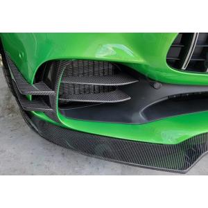 ベンツ C190 GT R 2016y-22y 用フロントバンパーダクトフィンガーニッシュ4点セット...