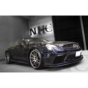 BENZ メルセデス ベンツ R230 SL用 SL65 AMG ブラックシリーズ ワイドボディキット 10点セット フルエアロセット エアロパーツ｜streamtech