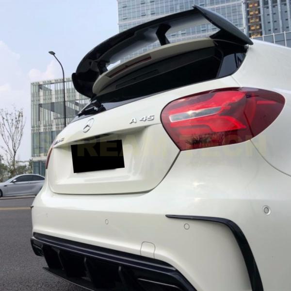 BENZ メルセデス ベンツ W176 Aクラス A45 AMG用 エディション1タイプ 艶有ブラッ...