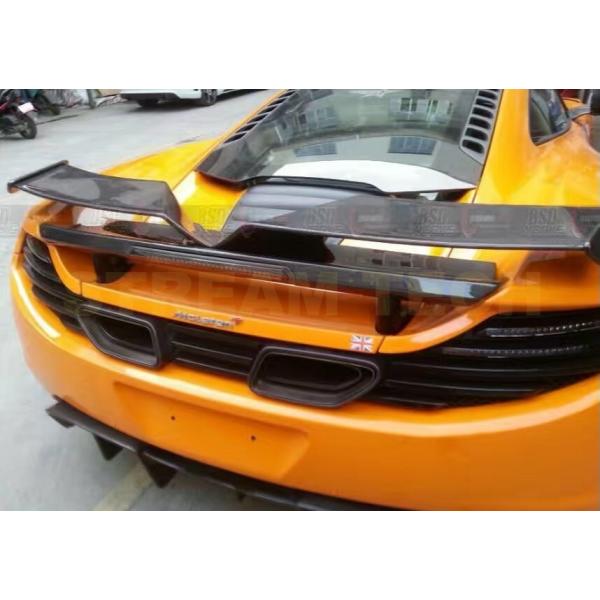 McLaren マクラーレン MP4-12C用 BKSSスタイル カーボン GTウイング リアウイン...