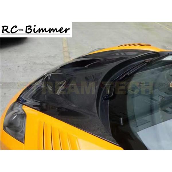 McLaren マクラーレン MP4-12C用 レーシングタイプ ダクト付き カーボン ボンネット ...