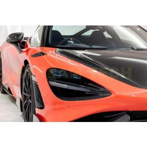 McLaren マクラーレン 720S用 765LTタイプ ドライカーボン フロントフェンダー ダク...