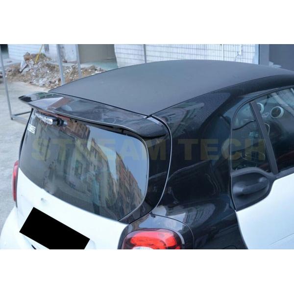 MCC スマート フォーツー用 CAデザイン カーボン ルーフスポイラー ルーフウイング リアルーフ...