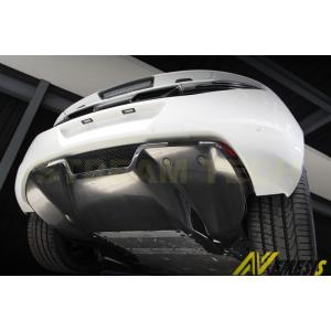 McLaren マクラーレン MP4-12C用 純正タイプ カーボン リアディフューザー リアアンダ...